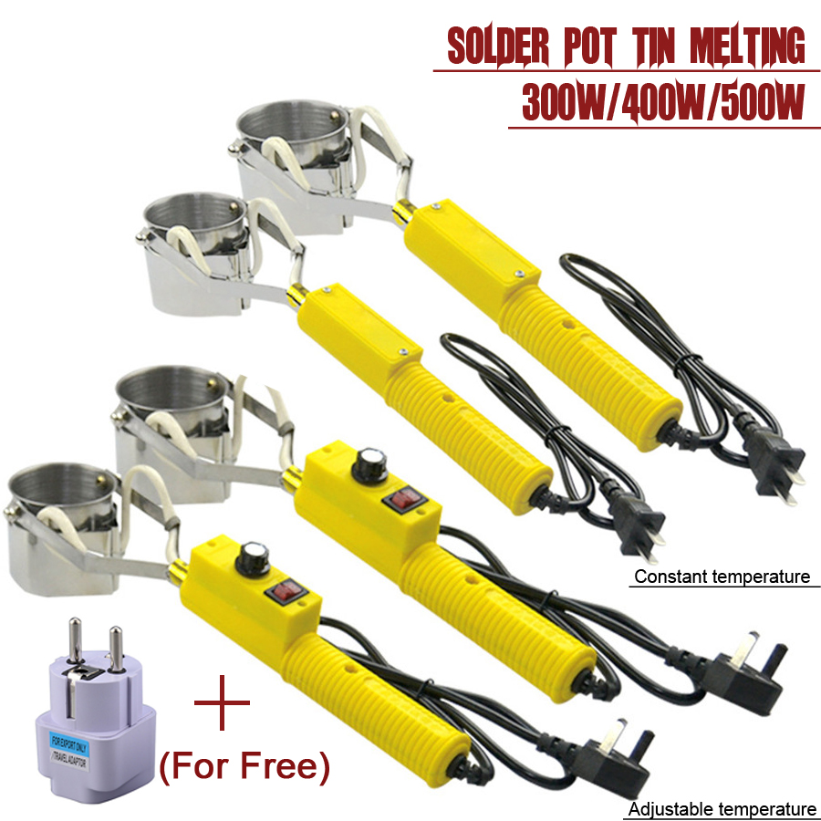 Power Tools For Sale - 300W/400W/500W Portable Solder Pot Tin Melting
