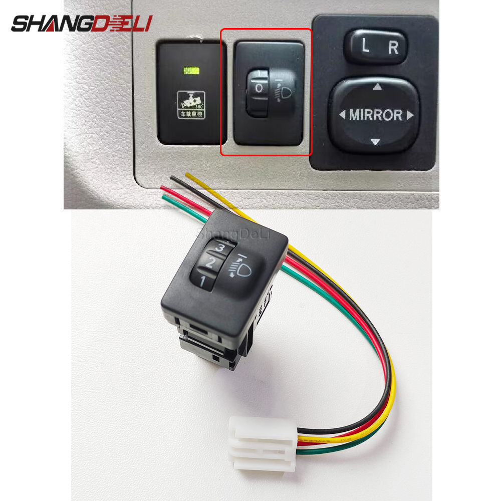 Power Tools World - Car Headlamp Leveling Switch Headlight Height