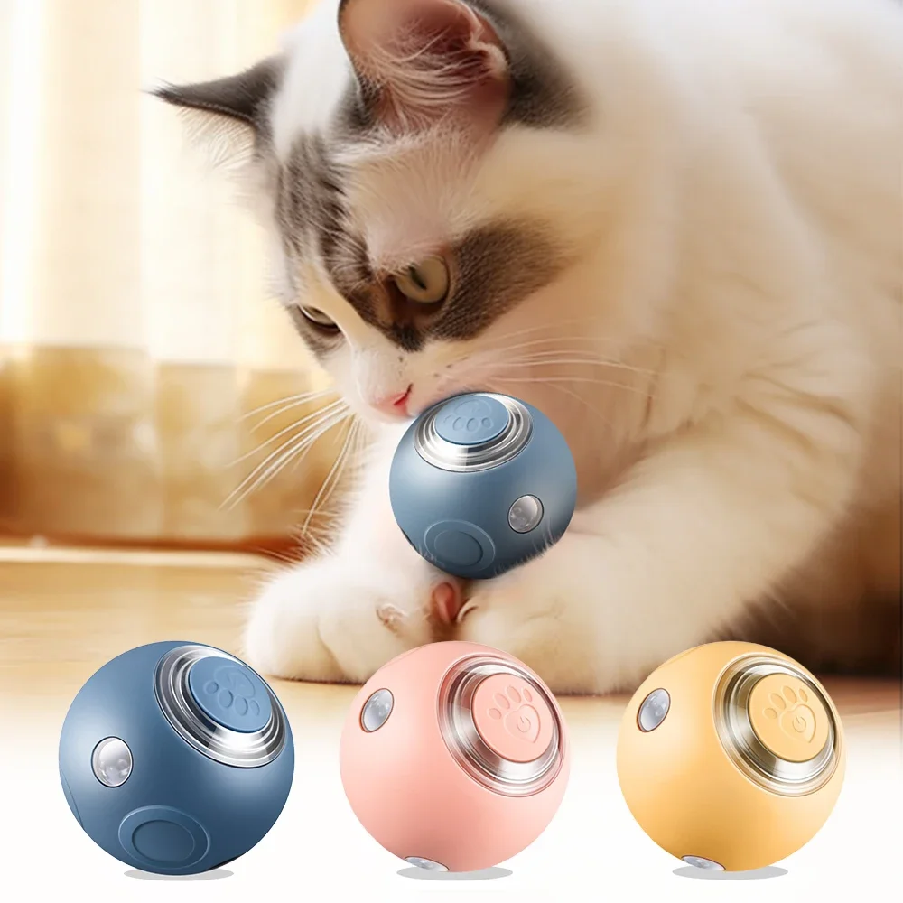 Power Tools Cat - Smart Cat Toys Automatic Rolling Ball