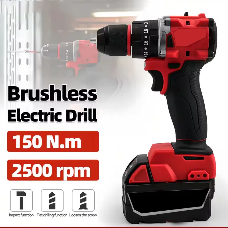 Power Tools Aeg - Small Electric Brushless Impact Drill 150Nm
