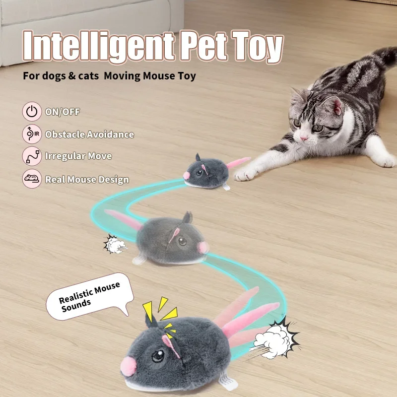 Electric Interactive Mouse Cat - Power Tools Cat reseña y precio
