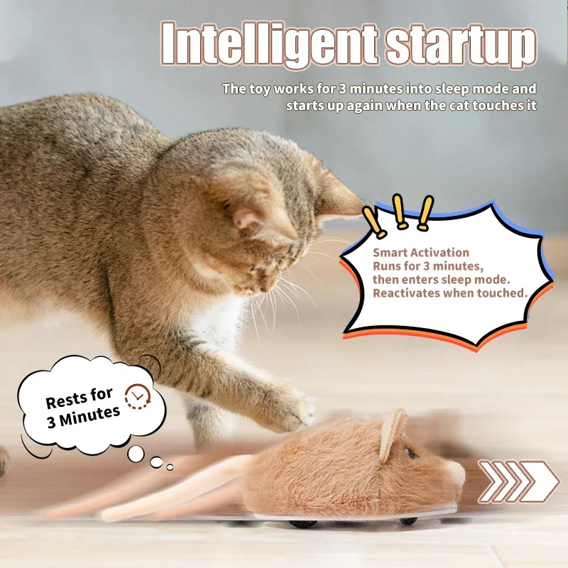 Electric Interactive Mouse Cat - Power Tools Cat reseña y precio