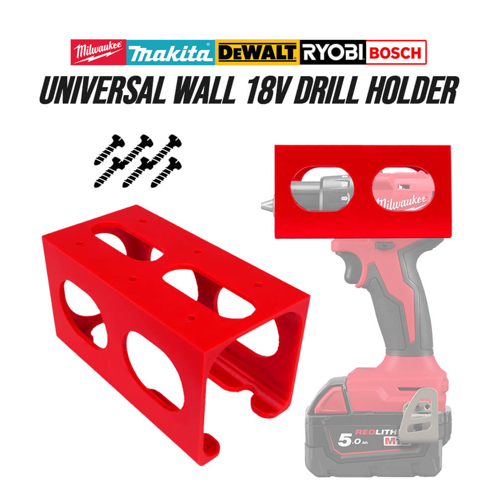 Universal 18V Drill Wall Mount - Power Tools Brand reseña y precio