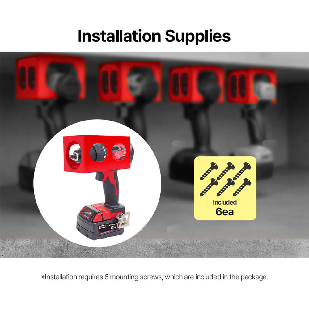Universal 18V Drill Wall Mount - Power Tools Brand reseña y precio