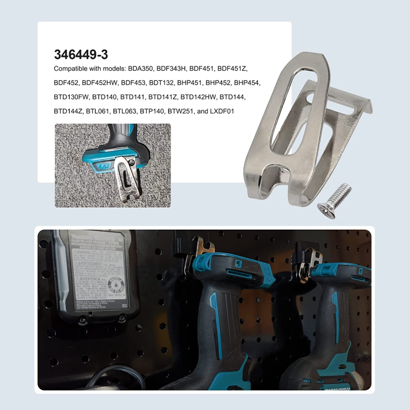 Belt Clip Hook For Makita 12V  - Power Tools Aeg reseña y precio