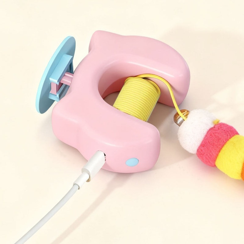 Electric Cat Toy with 2 Ropes  - Power Tools Cat reseña y precio