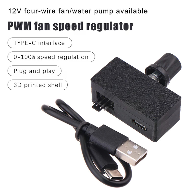 DC12V PWM 4-Pin Fan Speed Cont - Power Tools Types reseña y precio