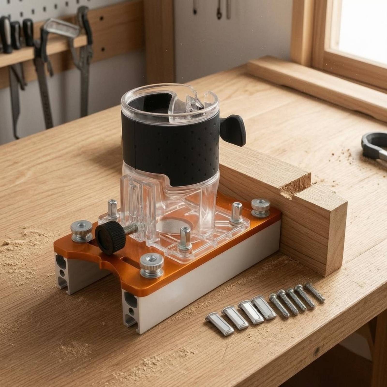 Slotting Guide Bracket Transpa - Power Tools Guide reseña y precio