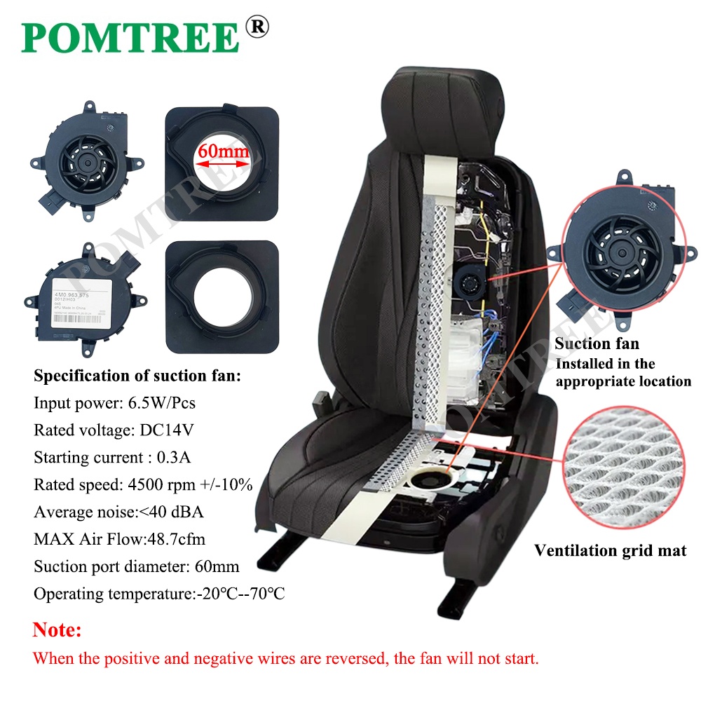 Built-in Car Seat Ventilation  - Power Tools World reseña y precio