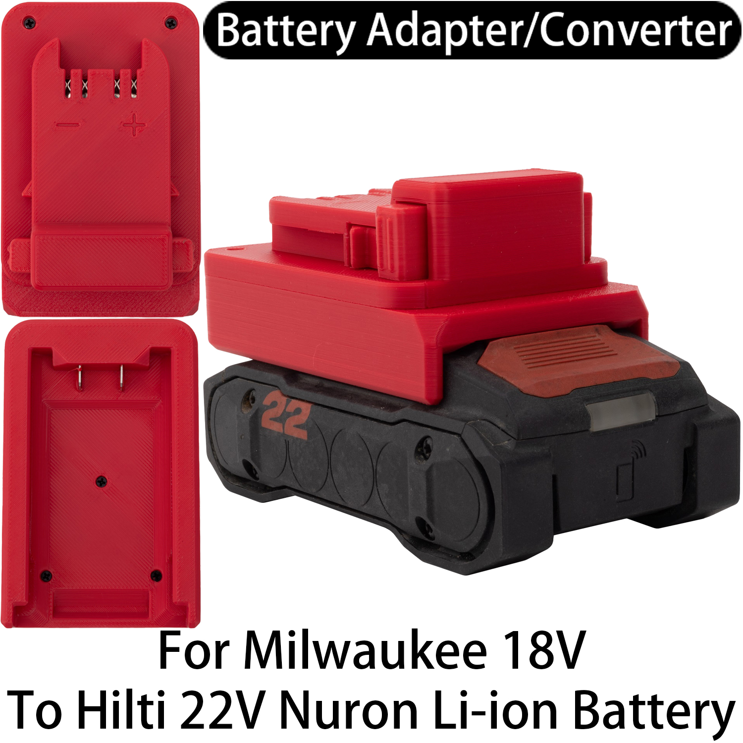 Adapter Converter For Milwauke - Power Tools Hilti reseña y precio