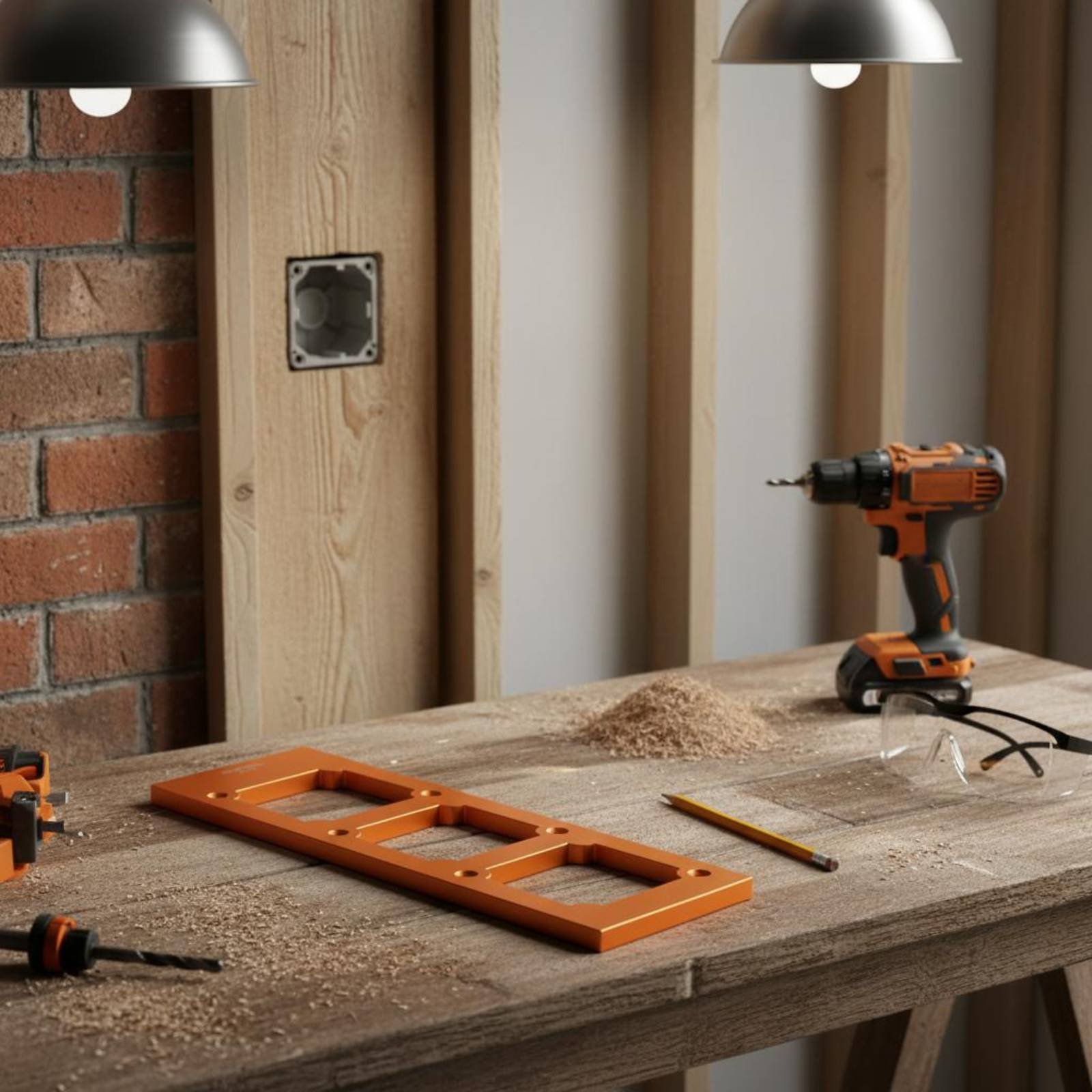 Socket Cutout Template Thicken - Power Tools Guide reseña y precio