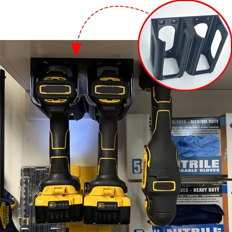 Tool Storage Rack Wall-Mounted - Power Tools Rack reseña y precio