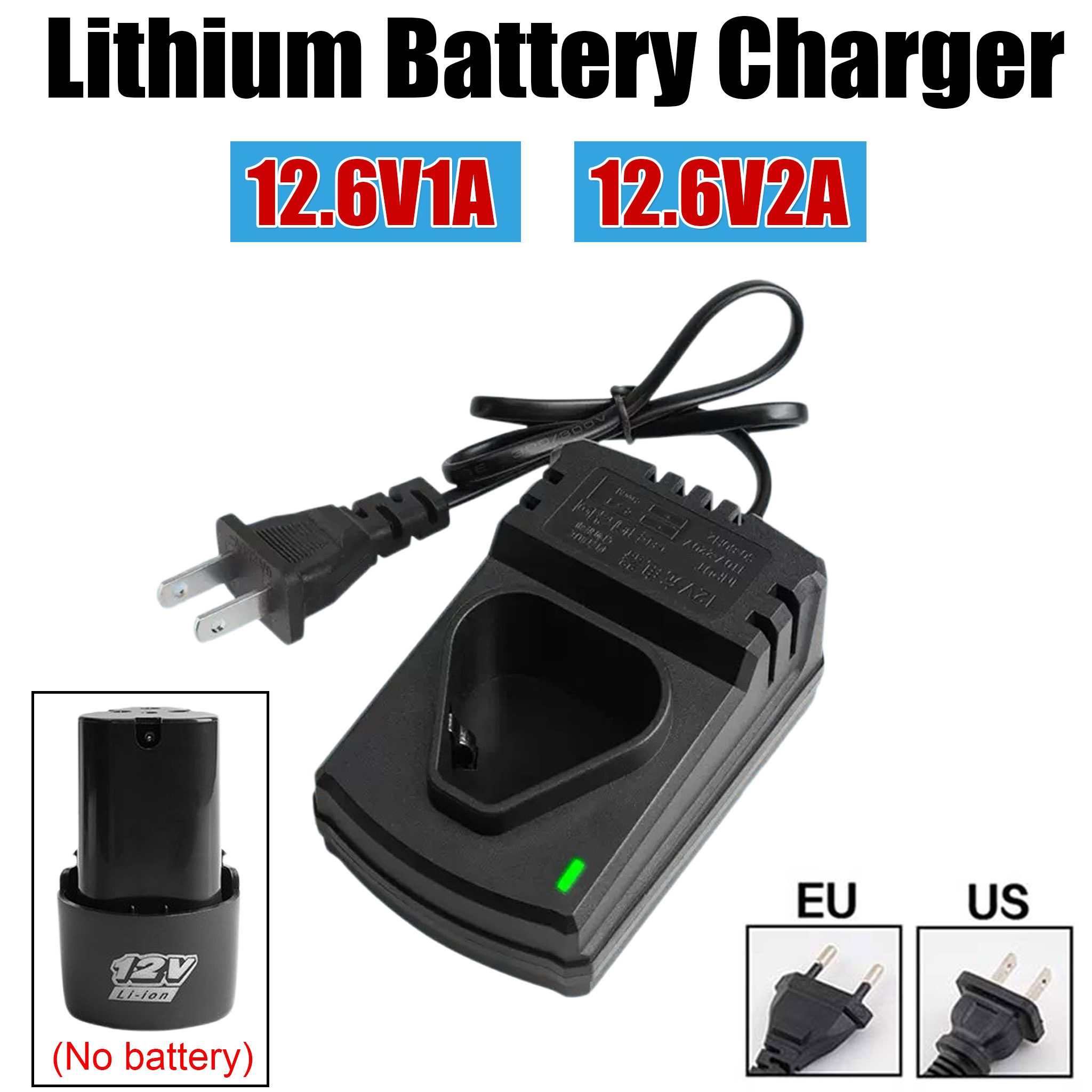 12V/12.6V Li-ion Rechargeable  - Power Tools Brand reseña y precio