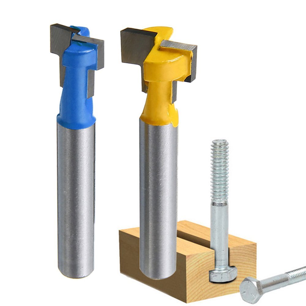 A11I 1/4 inch Shank T-Slot Cut - Power Tools Router reseña y precio