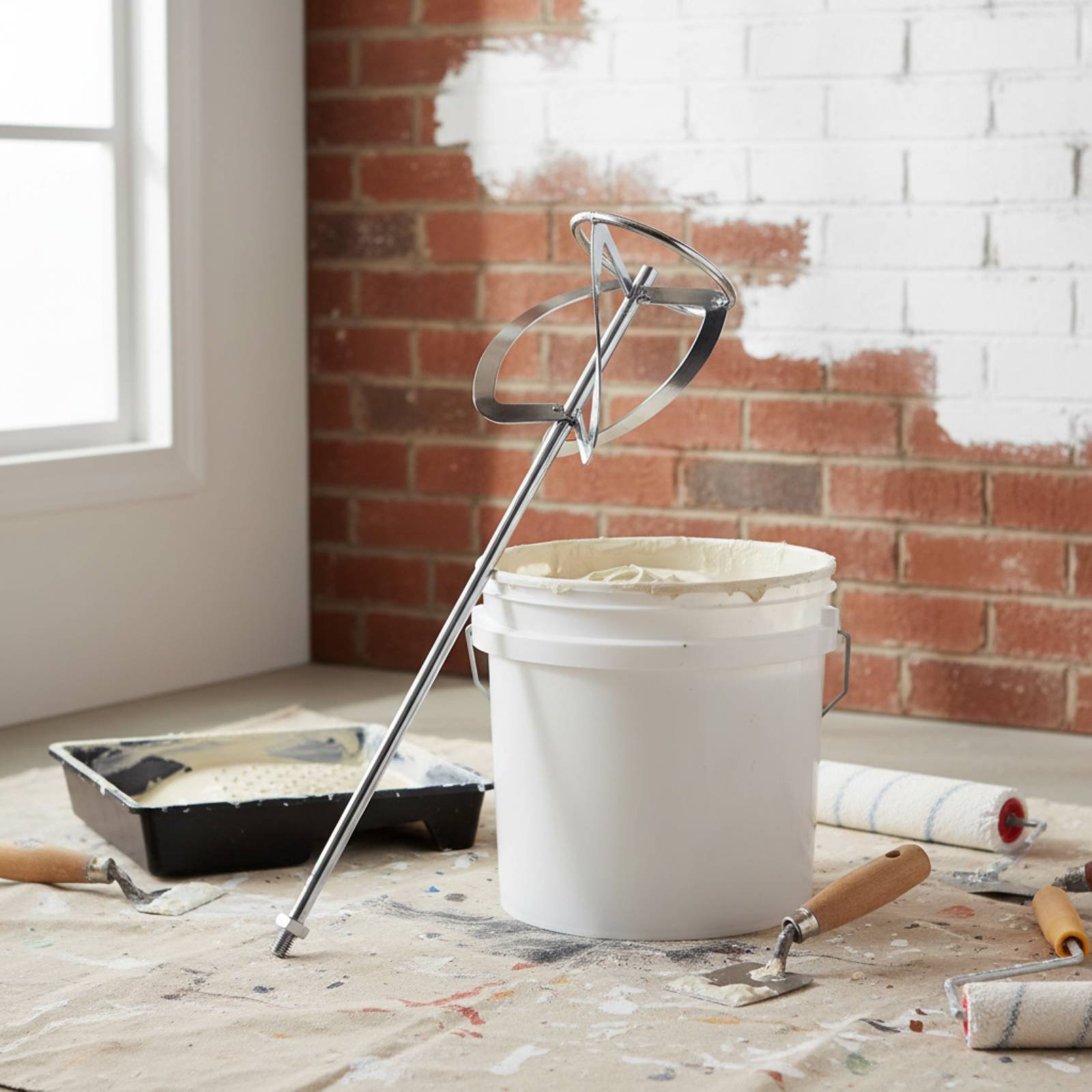 Cement Blender Paddle Efficien - Power Tools Workshop reseña y precio