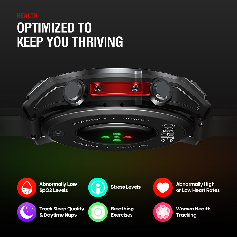 NEW Zeblaze Stratos 4 GPS Smar - Power Tools World reseña y precio