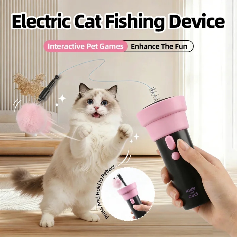 Electric Cat Teaser USB Rechar - Power Tools Cat reseña y precio