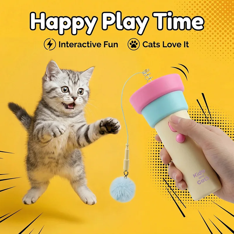 Electric Cat Teaser USB Rechar - Power Tools Cat reseña y precio