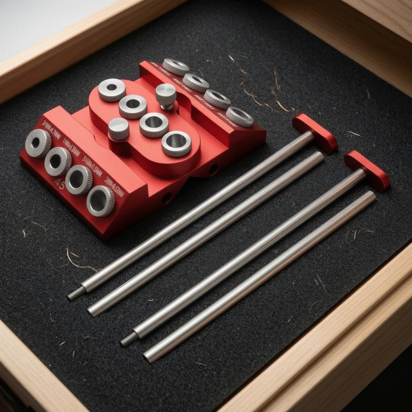 Angle Drilling Jig Compact Ang - Power Tools Guide reseña y precio