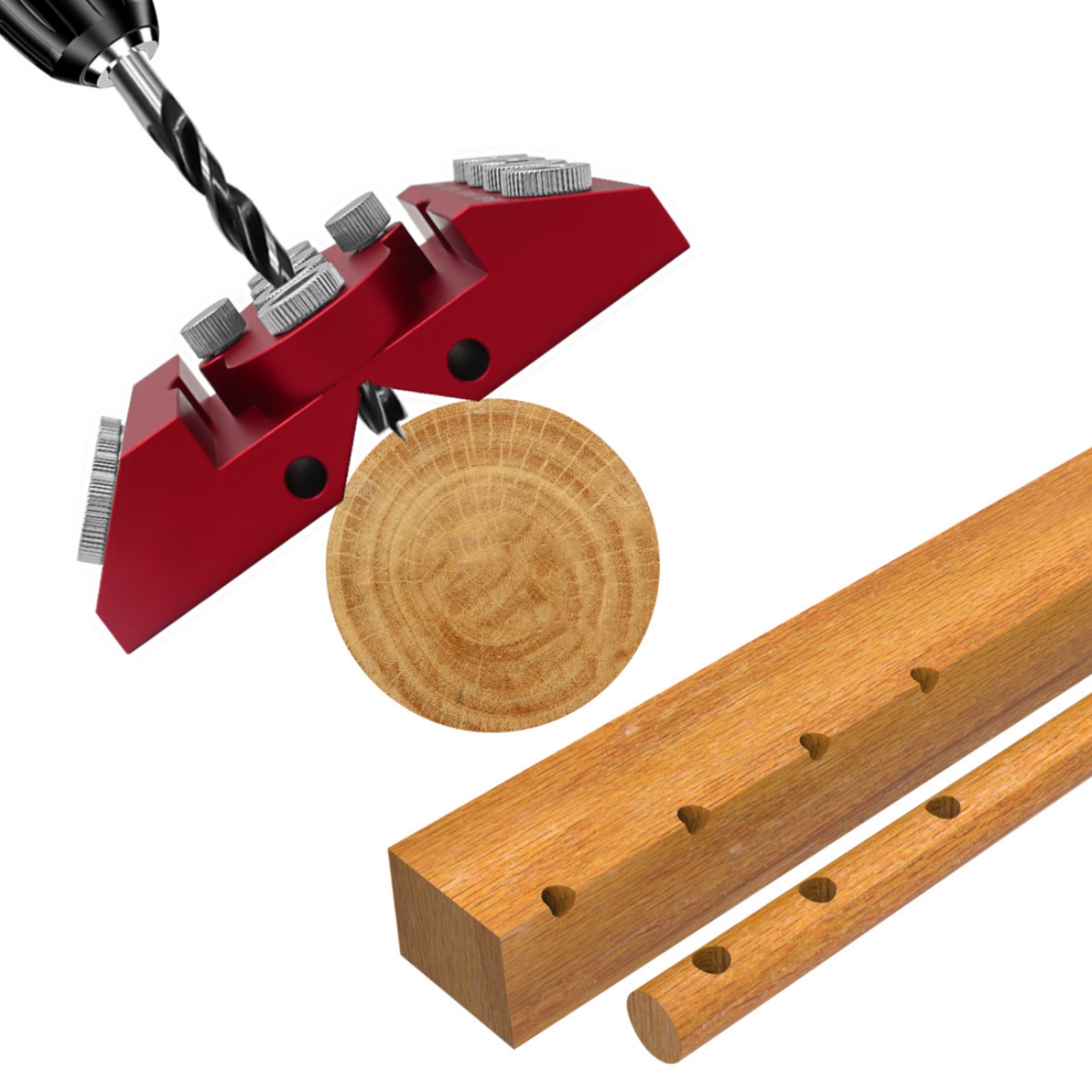 Angle Drilling Jig Compact Ang - Power Tools Guide reseña y precio