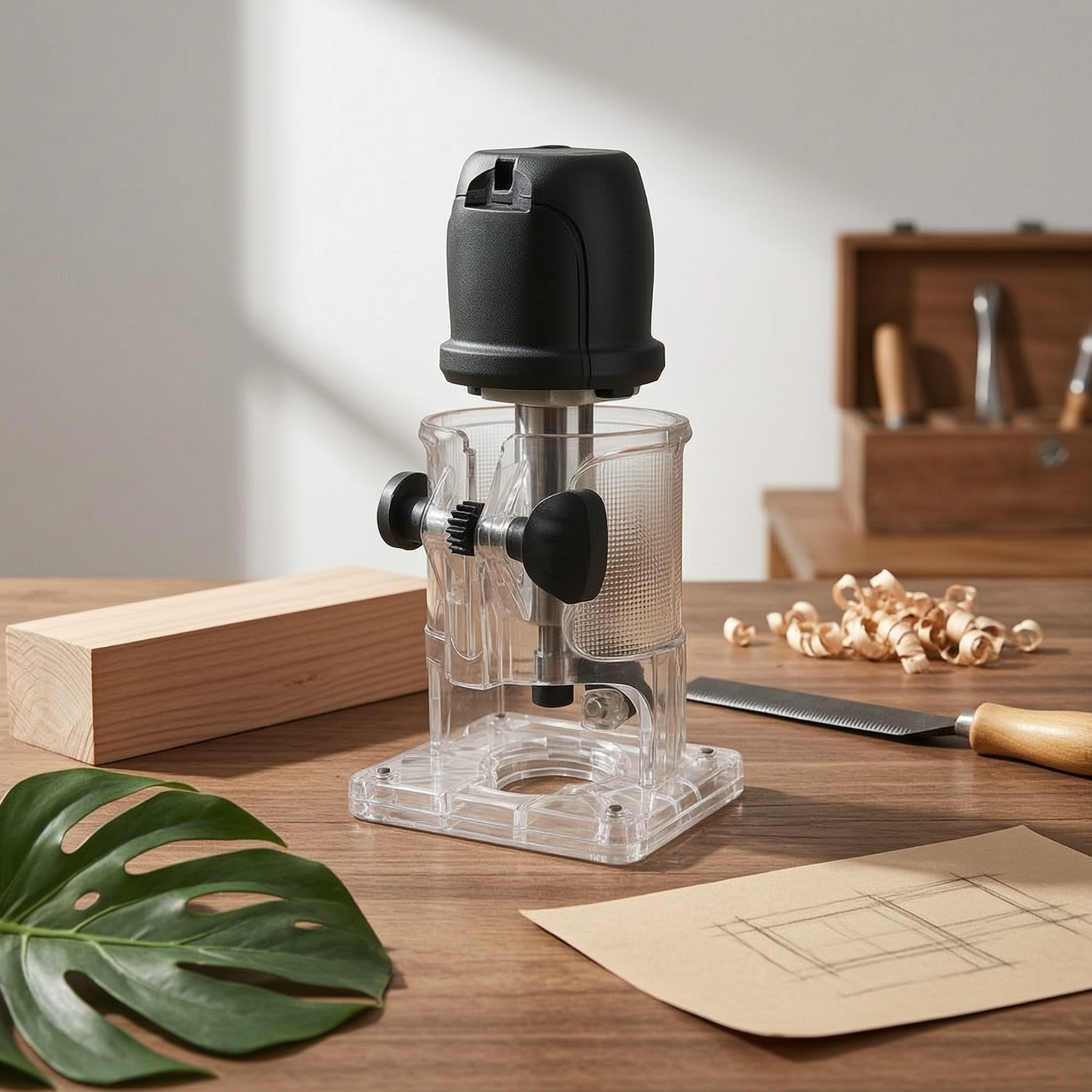 Transparent Trimmer Router Gua - Power Tools Router reseña y precio