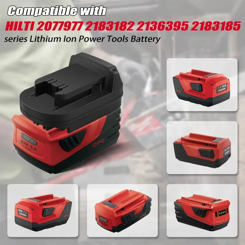Battery Adapter for Milwaukee  - Power Tools Hilti reseña y precio