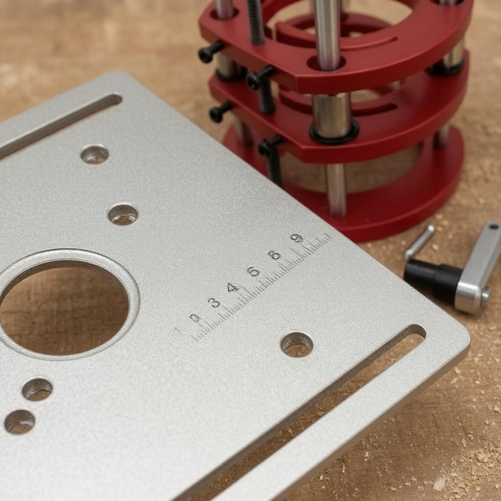 Manual Router Lift Hand Crank  - Power Tools Router reseña y precio