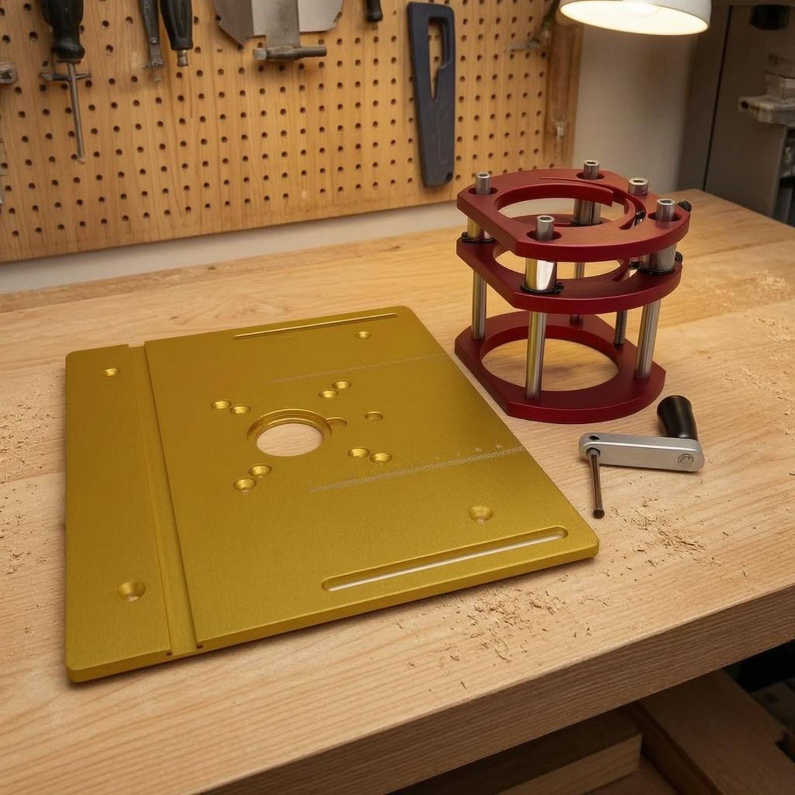 Manual Router Lift Hand Crank  - Power Tools Router reseña y precio