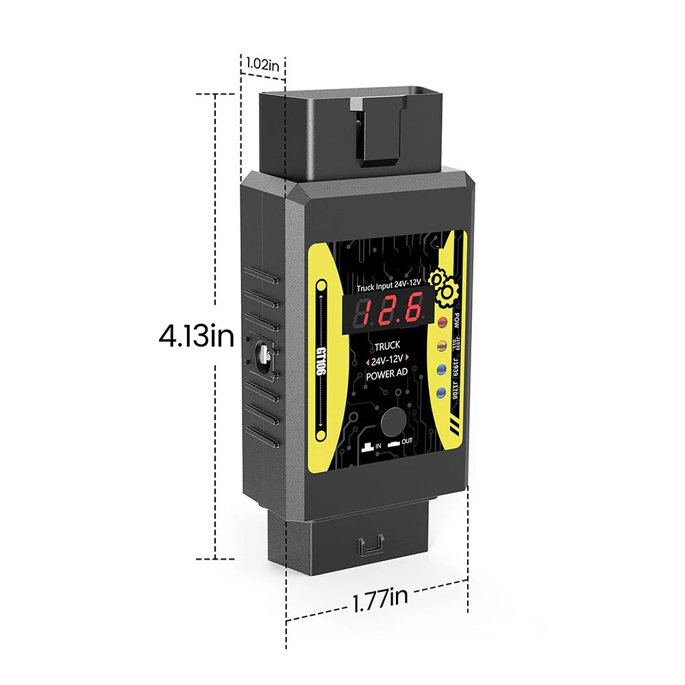 Godiag GT106 Plus Heavy Duty T - Power Quality Tools reseña y precio