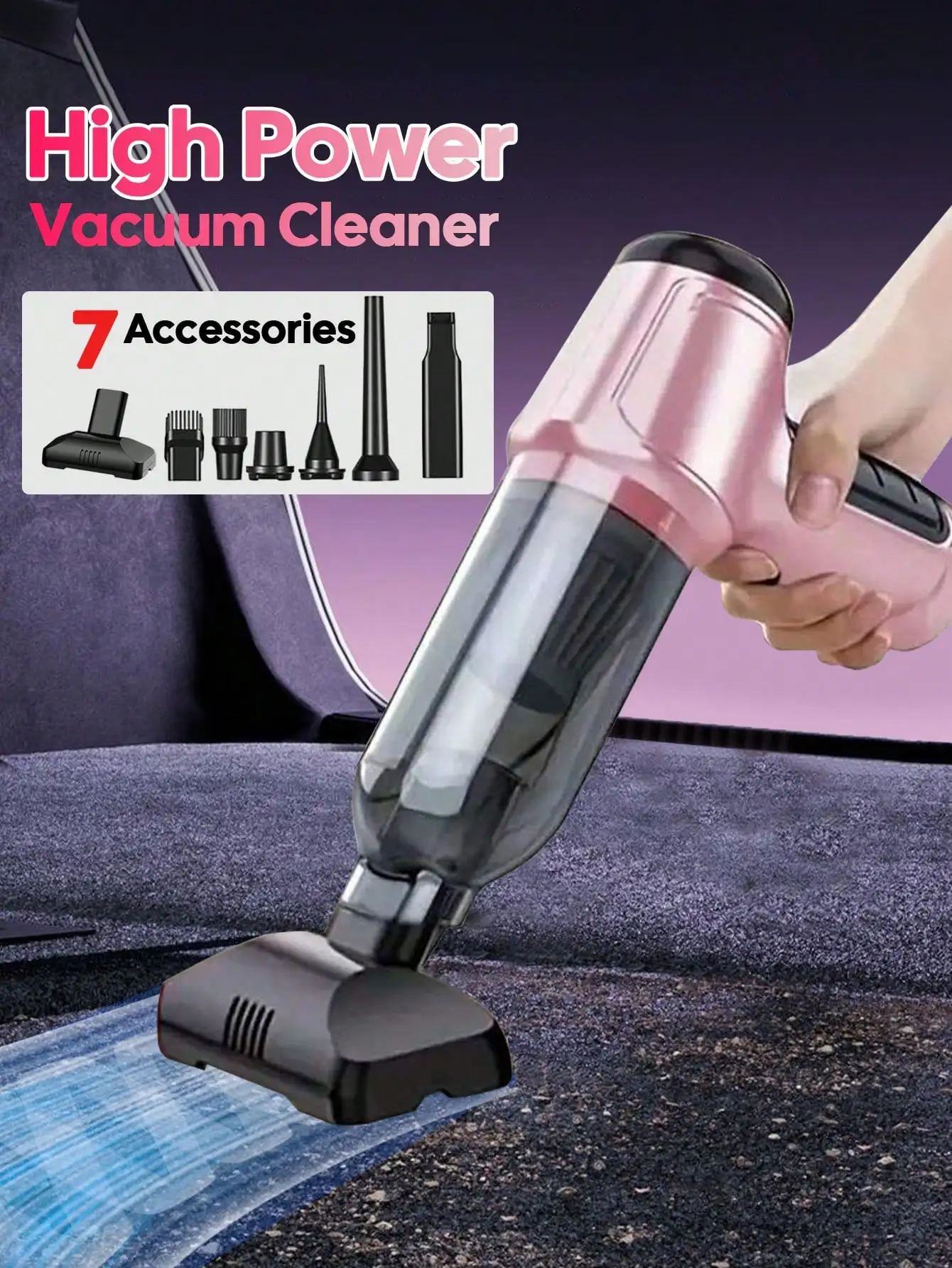 Portable Wireless Vacuum Clean - Power Tools Types reseña y precio