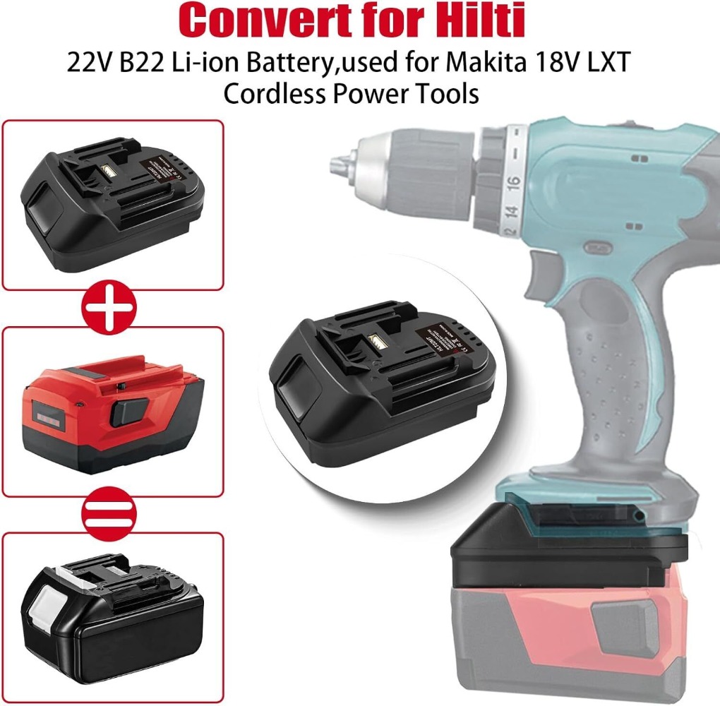 Battery Adapter for Hilti to f - Power Tools Hilti reseña y precio