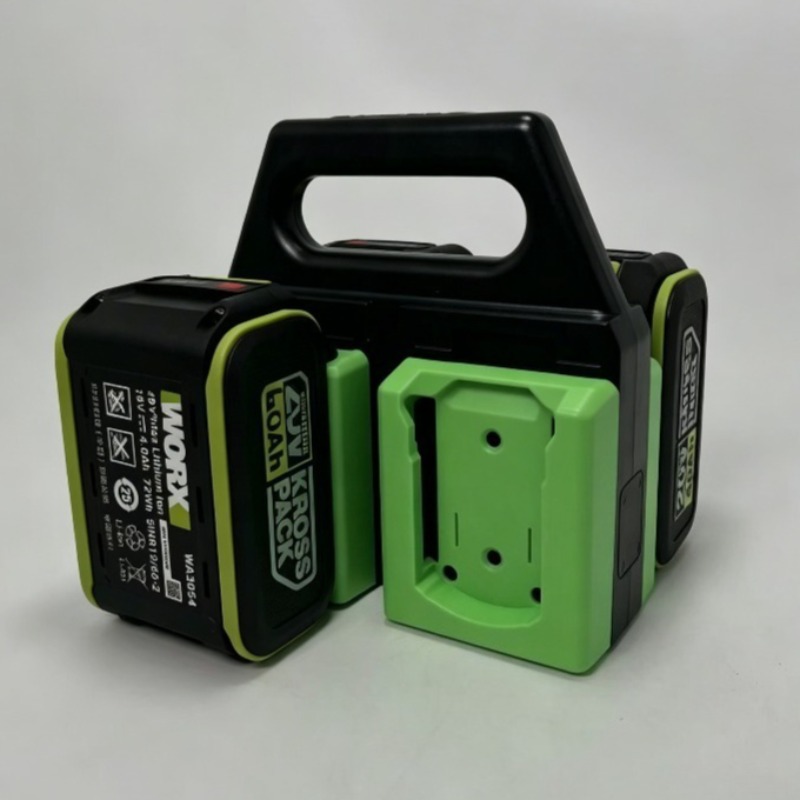 Lithium Battery Storage Rack L - Power Tools Rack reseña y precio