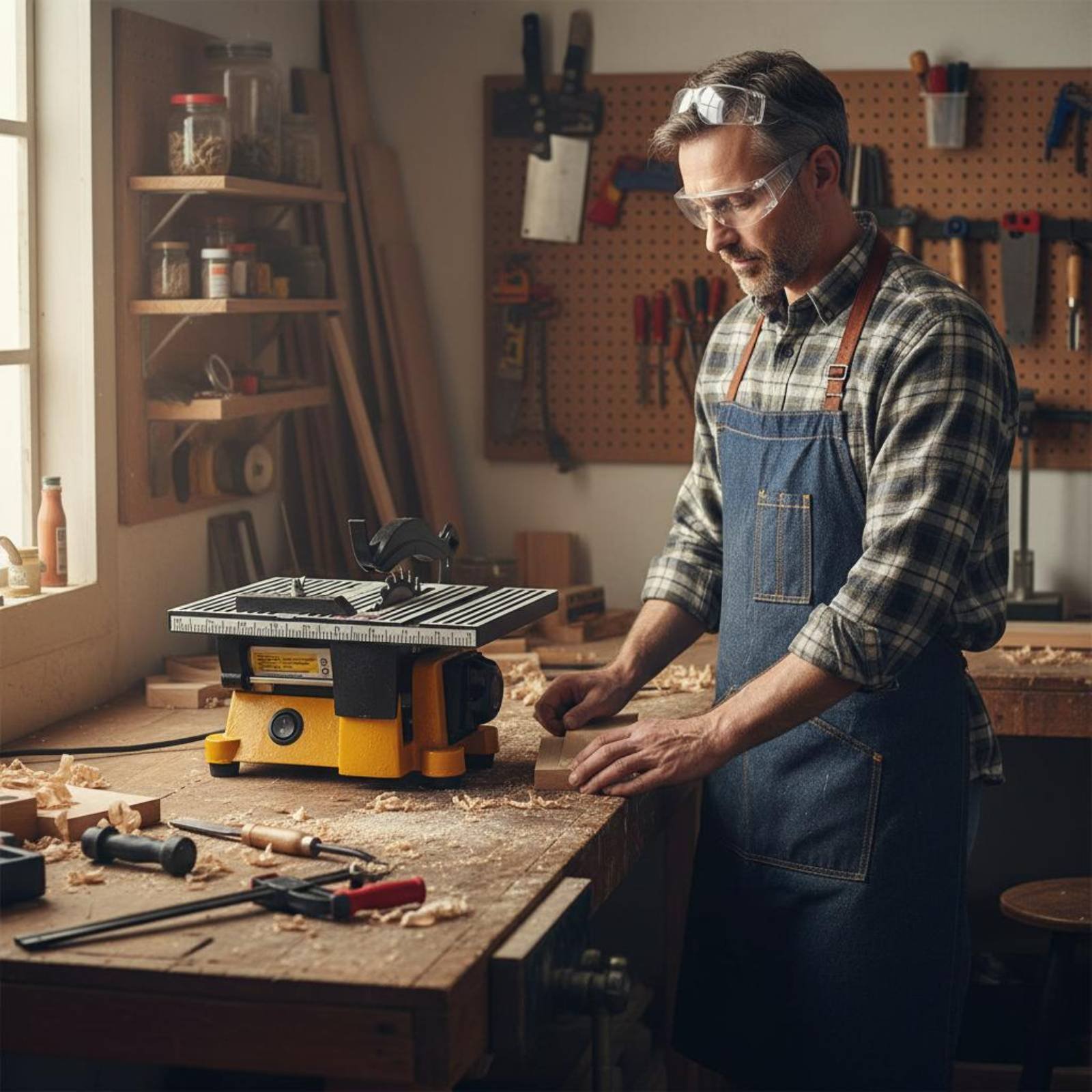 Mini Table Saw Portable Miniat - Power Tools Workshop reseña y precio